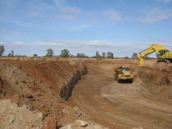 tomingley photo - tructor on filed