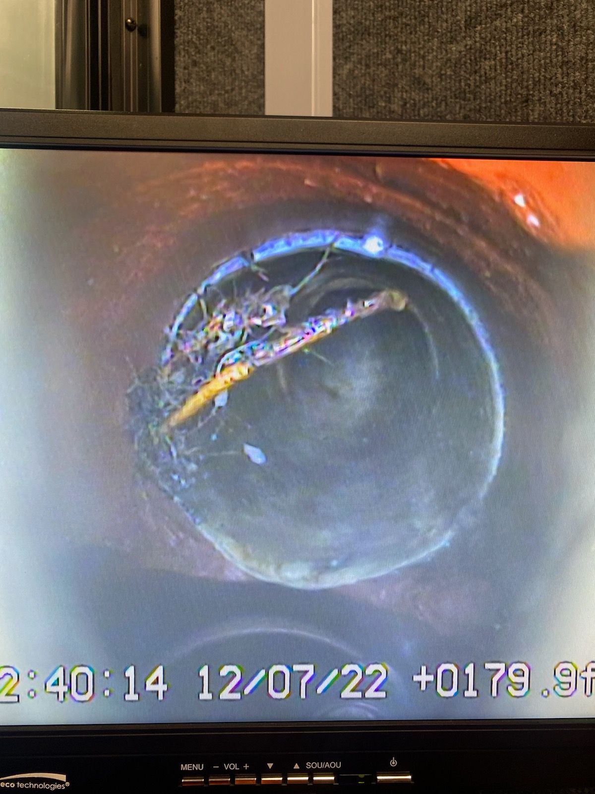 sewer camera inspection