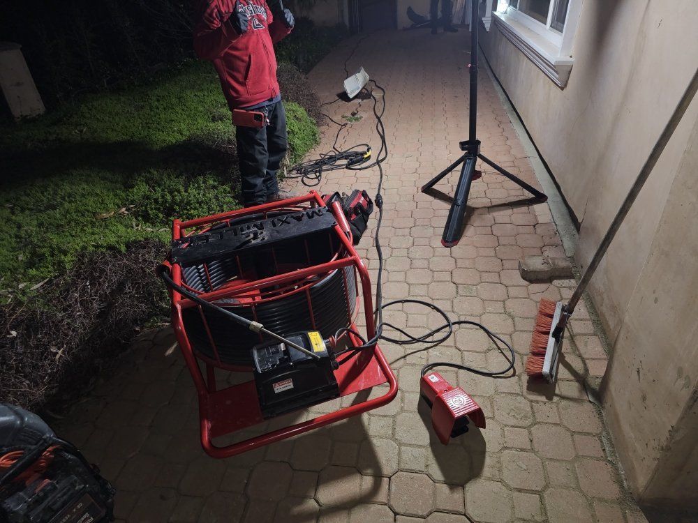 sewer line camera inspection