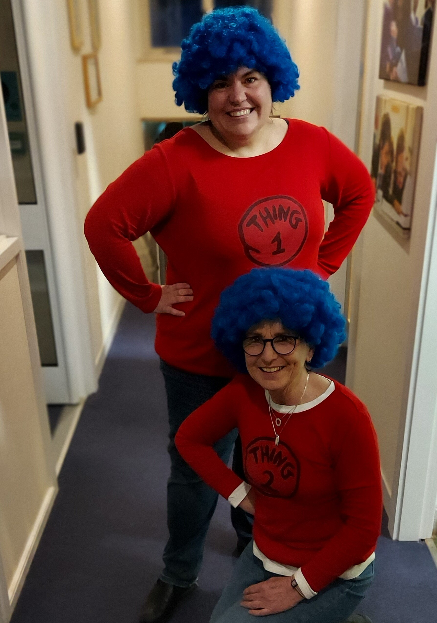 Thing 1 and Thing 2 at George Grenville Academy