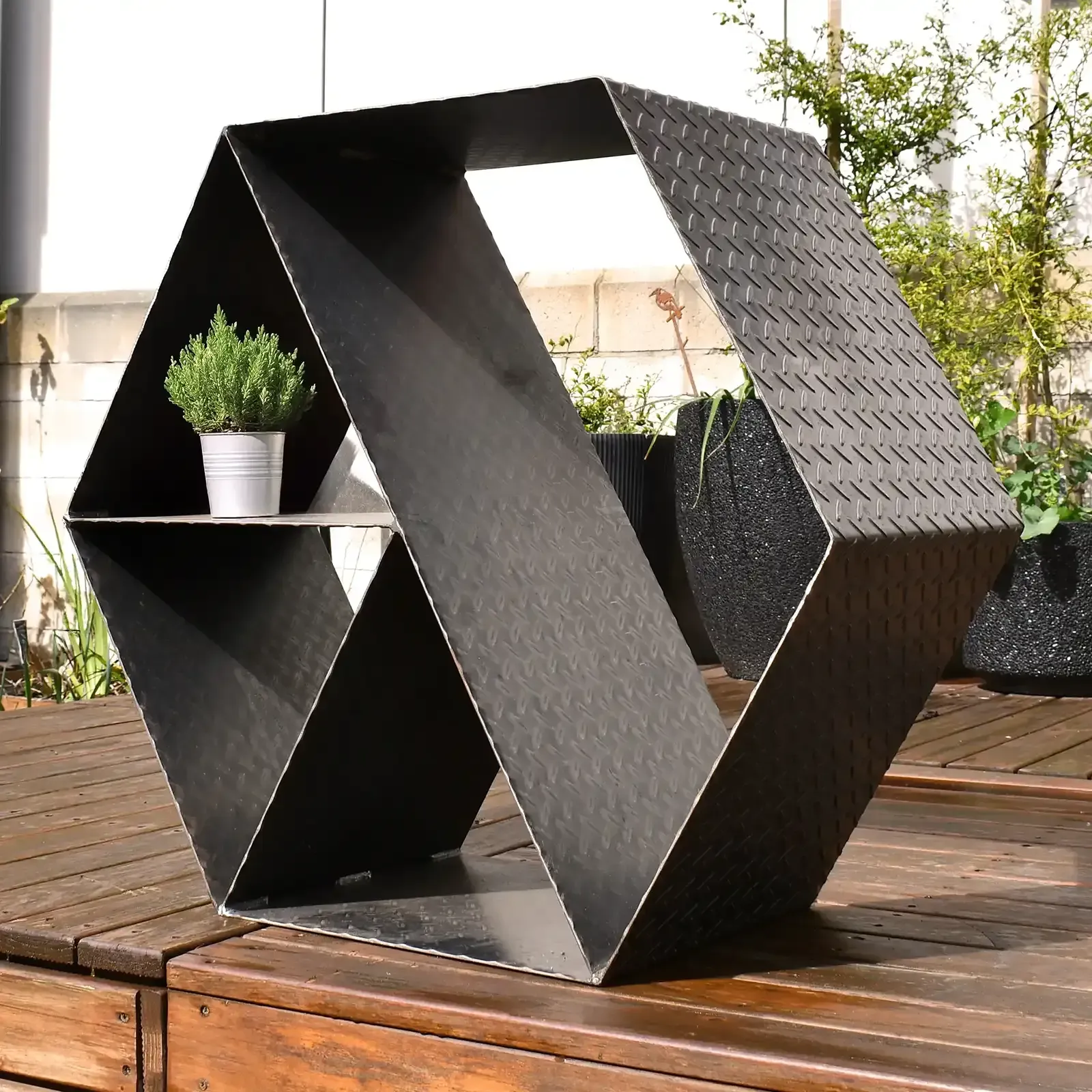 Firewood Rack - Hexagon