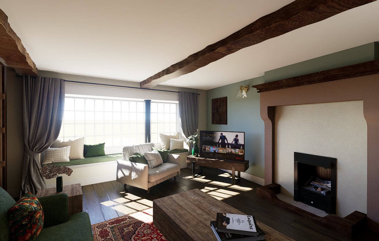 Interior Design

Interior Design CGI

CGI Visualisation

Listed Property Renovation

Grade II Listed