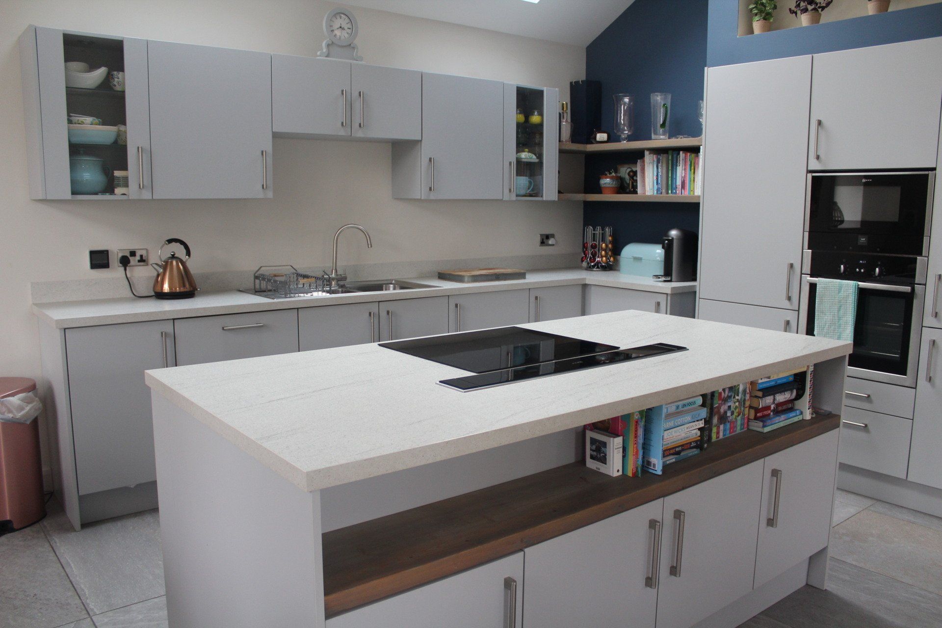 Kitchen island in the Ribble Valley