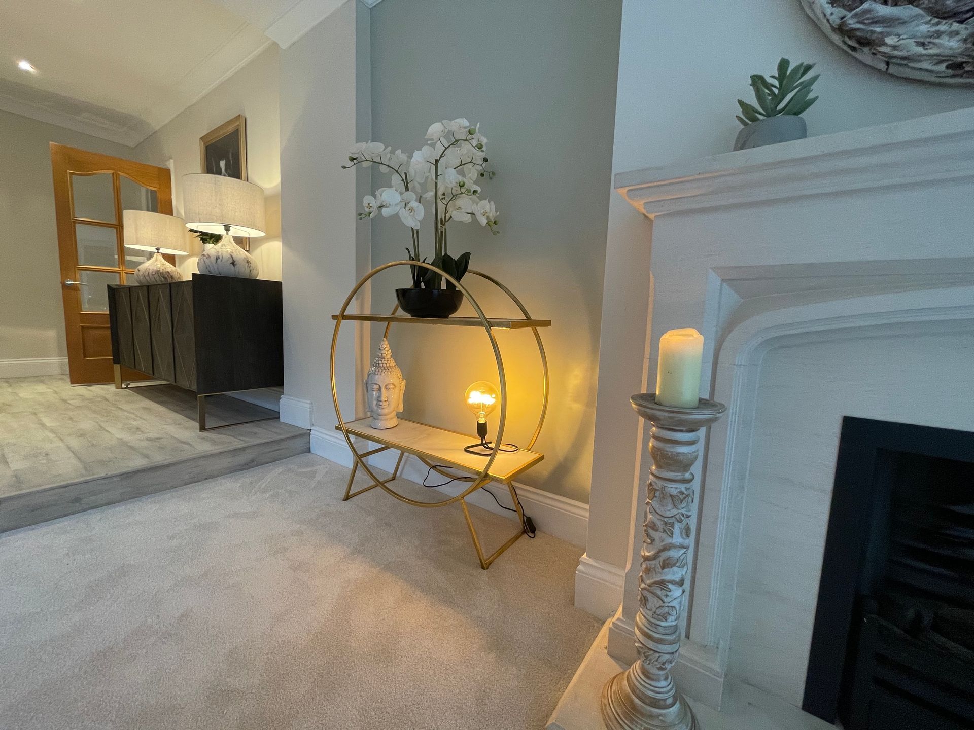 Lovely open shelving