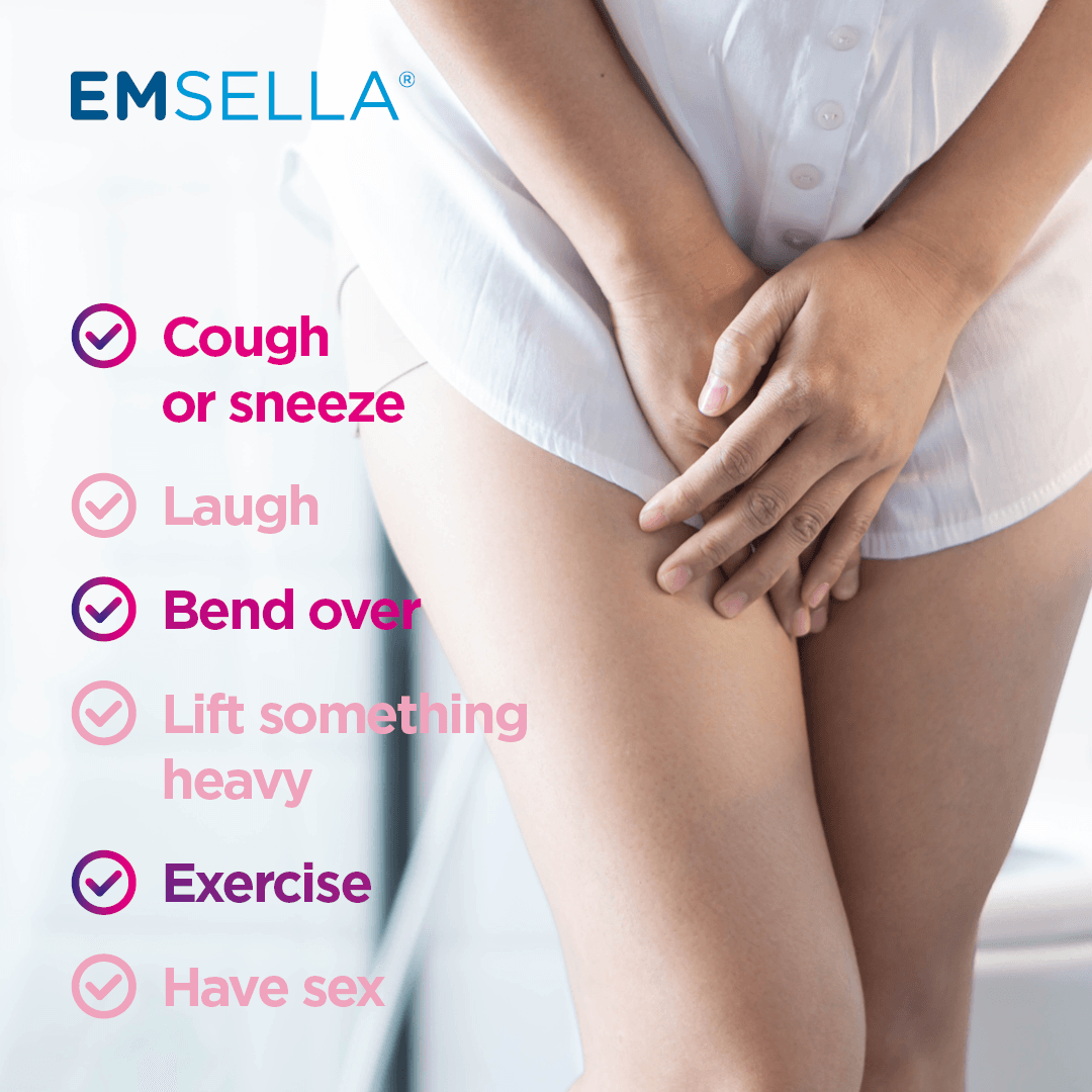Incontinence Treatment EMSELLA, Non-Invasive, No Surgery Required, FDA-Cleared