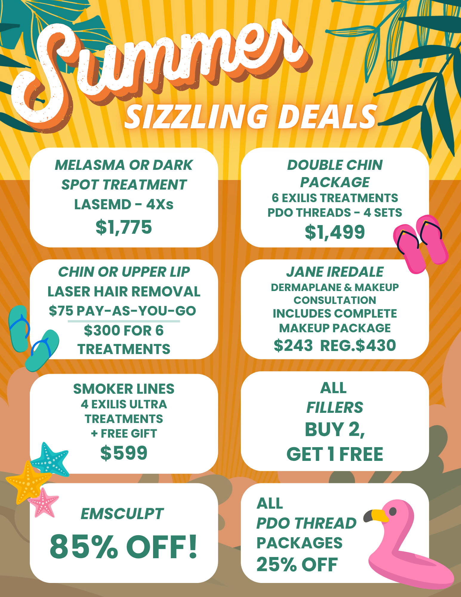 save on emsculpt neo, exilis, emsculpt and more at our Westerville medspa