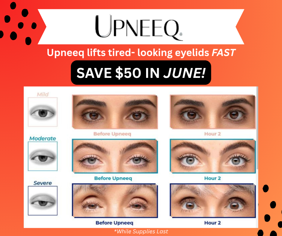 Upneeq Special! Save $50, Lift tired-looking eyelids @ wrinkleandweight