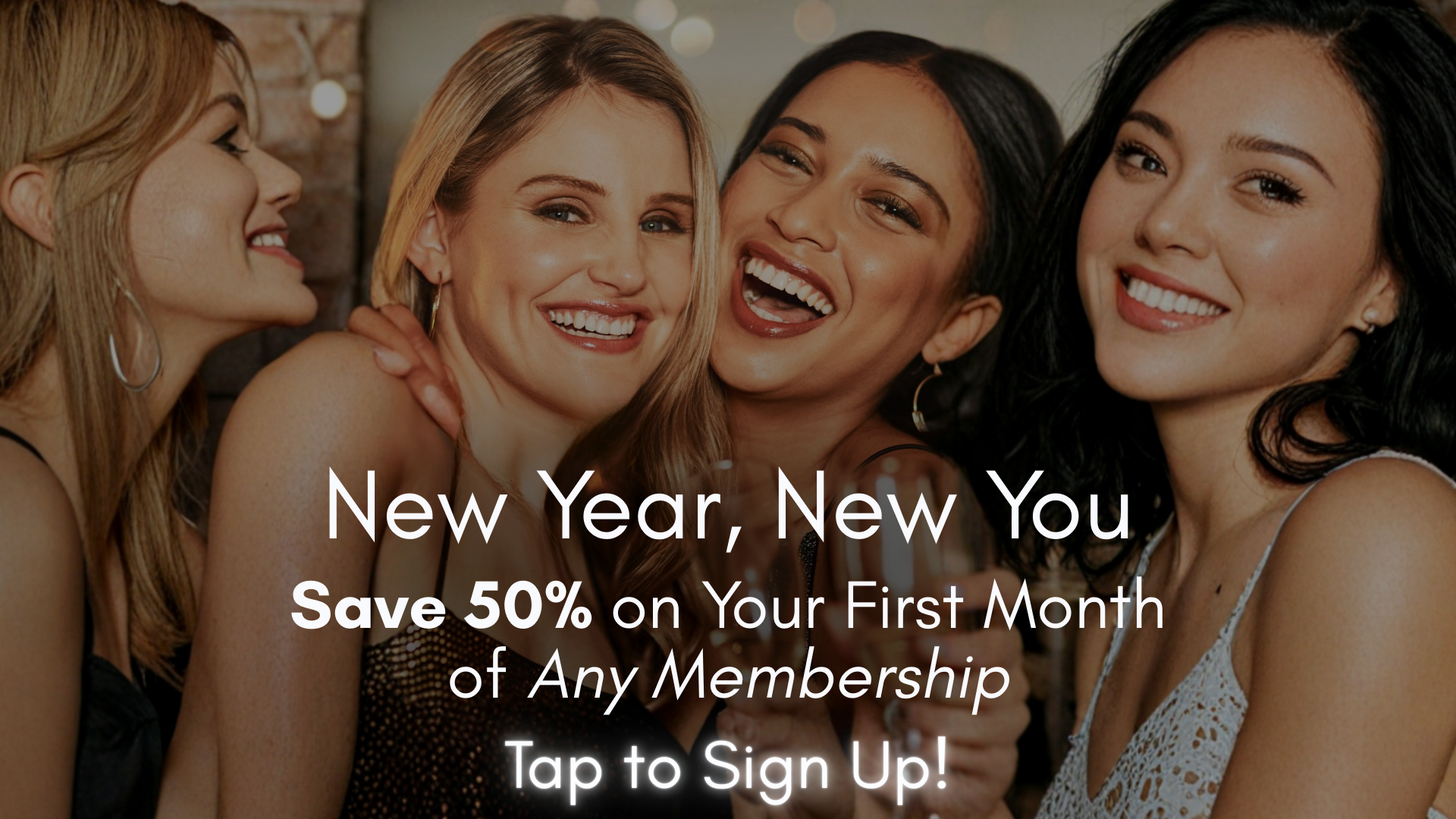 graphic depicting happy VIP members during our membership sale at WrinkleandWeight.com a medspa located in Westerville, Ohio