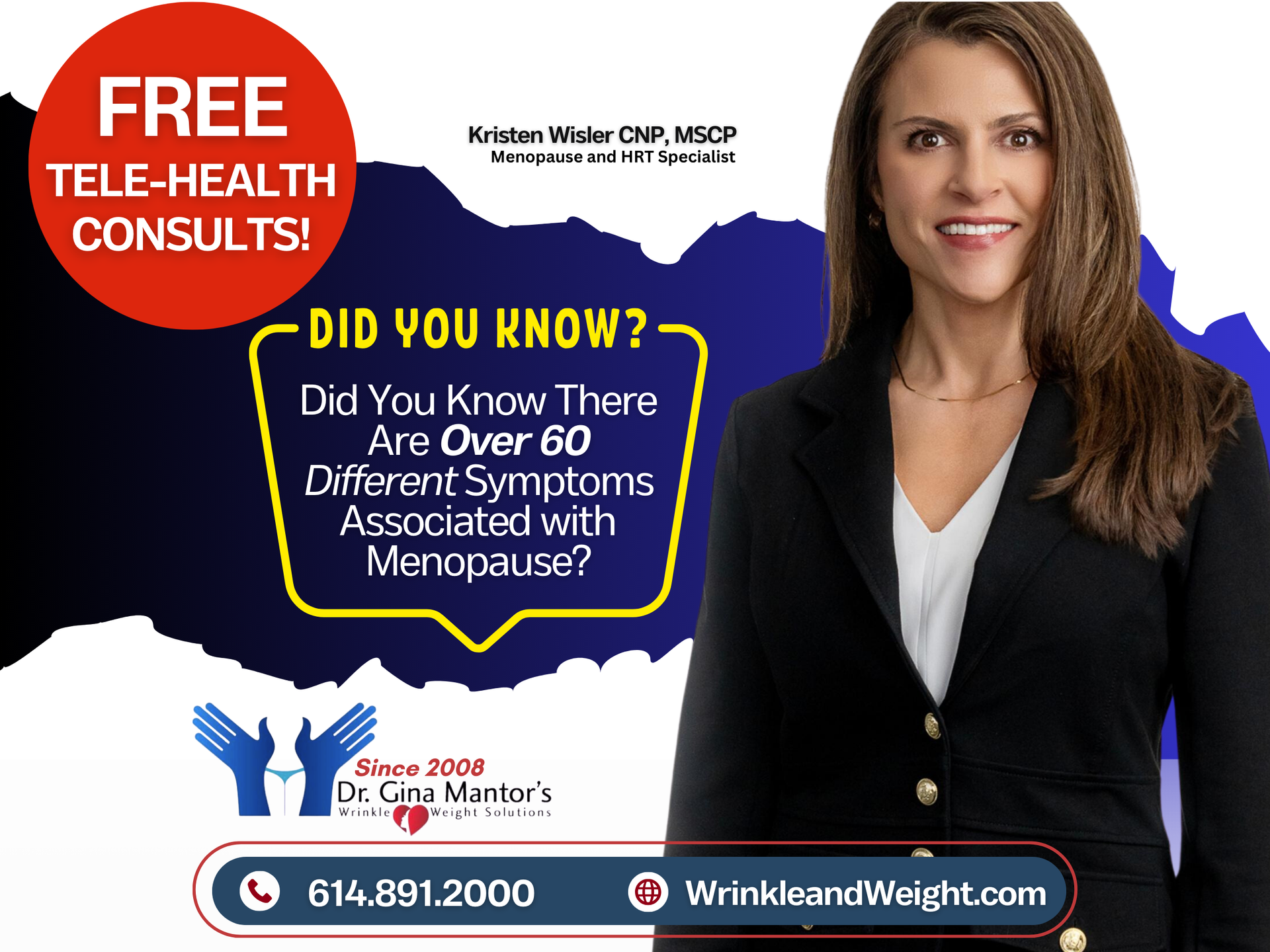 Frre tele-health consults to help with your menopause and perimenopause questions