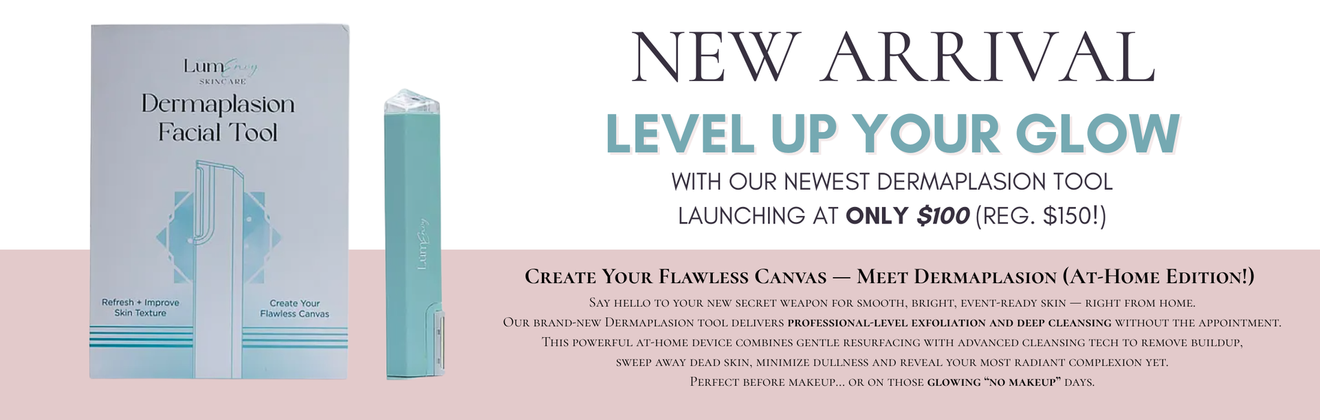 new arrival! Check out our at home dermaplasion tool and create your flawless canvas at home