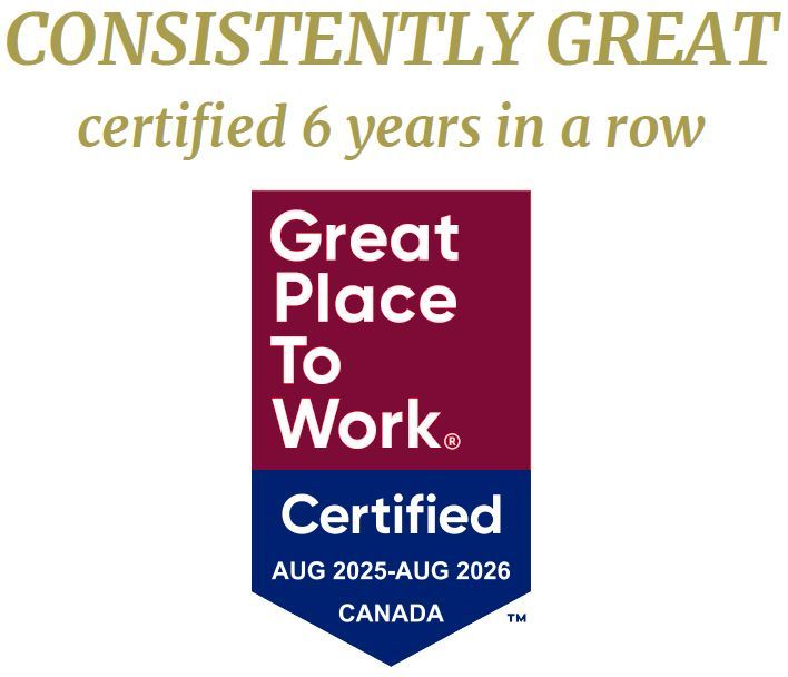 Great Place To Work - 6 years in a row