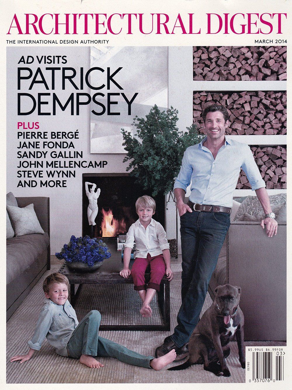 Architectural Digest: AD Visits Patrick Dempsey