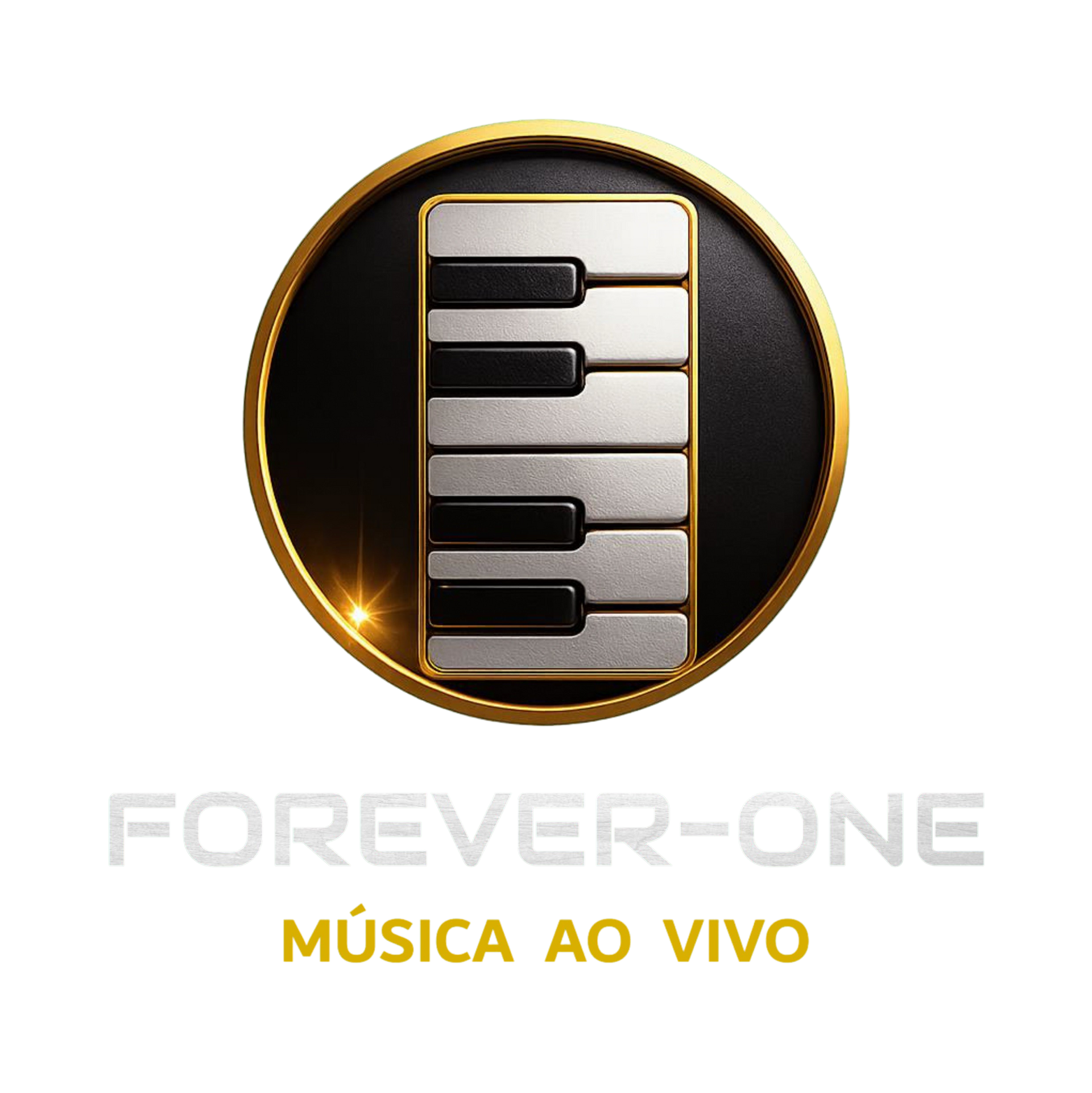 Logotipo Forever-One Música ao Vivo
