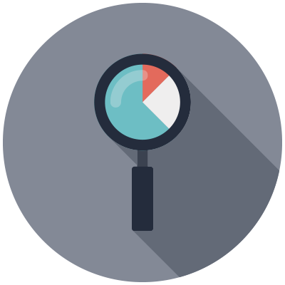 Magnifying glass icon