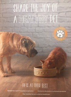 Share the joy of a healthy pet