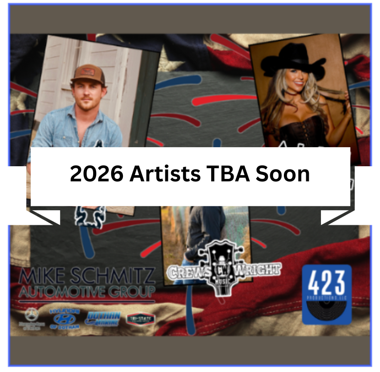 A group of people are playing instruments on a stage in front of a crowd.