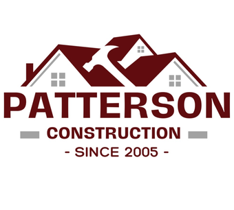 The logo for patterson construction since 2005