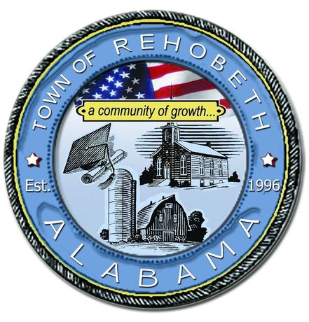 The seal for the town of rehobeth in alabama