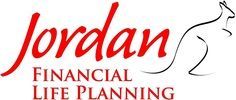 The logo for jordan financial life planning has a horse on it.