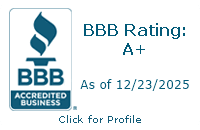 better business bureau logo A+ rated
