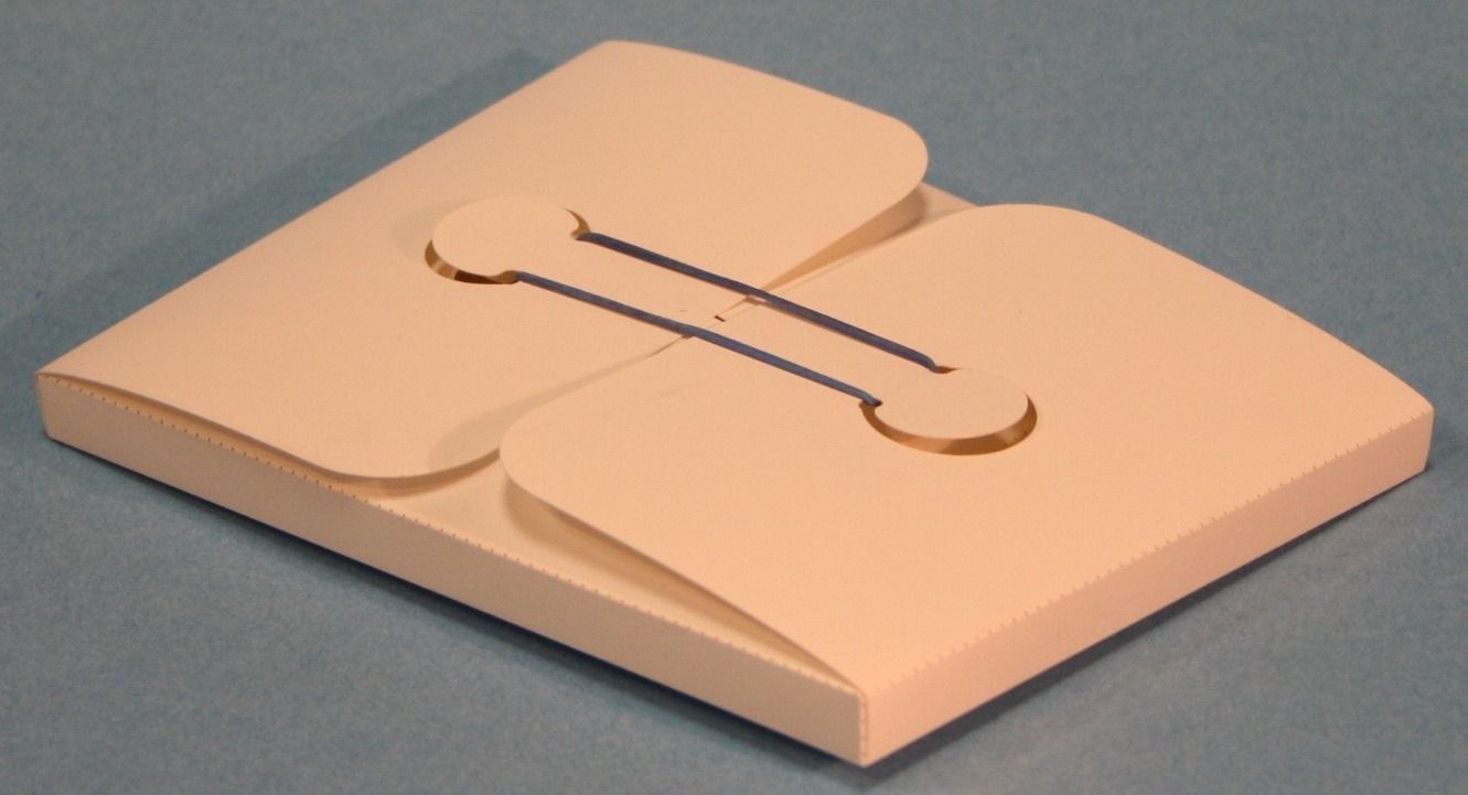 button box laser cut by a rabbit laser usa machine 