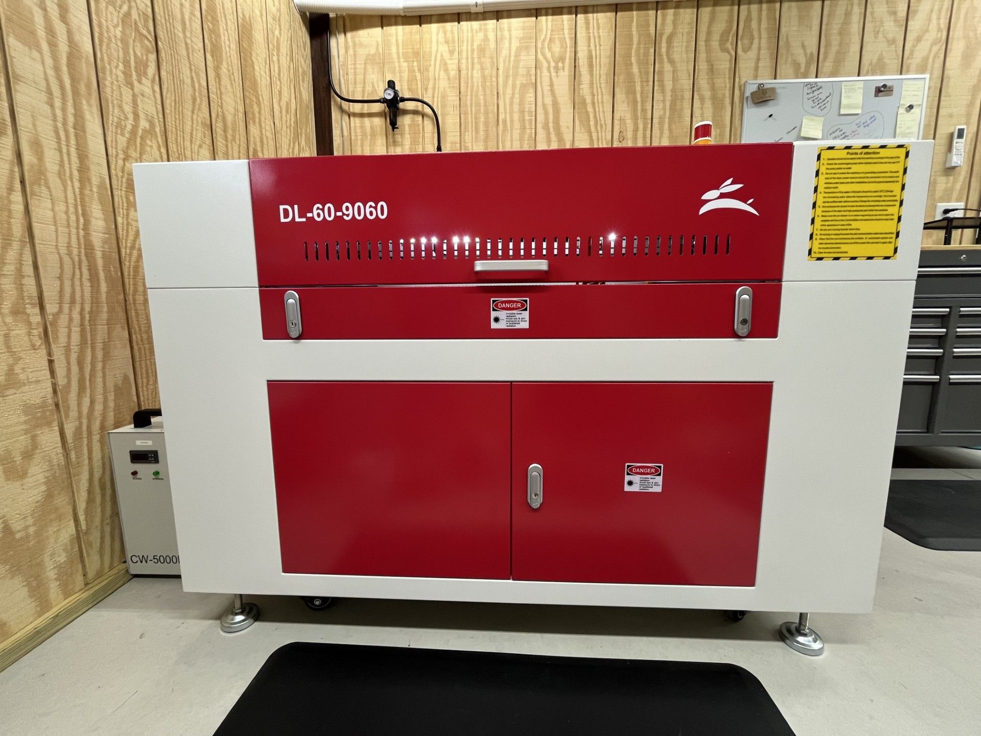 photo of a used rabbit laser