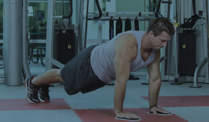 Preparazione fisica piegamenti sulle braccia