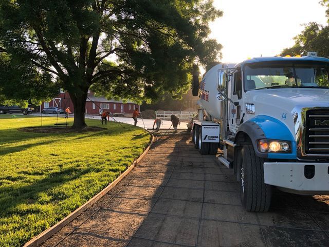 Concrete Mixer Truck is Parked – Elk Grove, CA – AVM Concrete