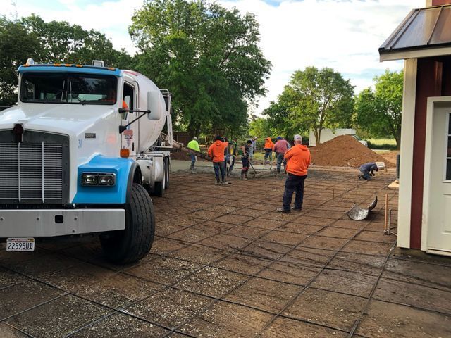 Worker Laying Metal on the Dirt Field – Elk Grove, CA – AVM Concrete