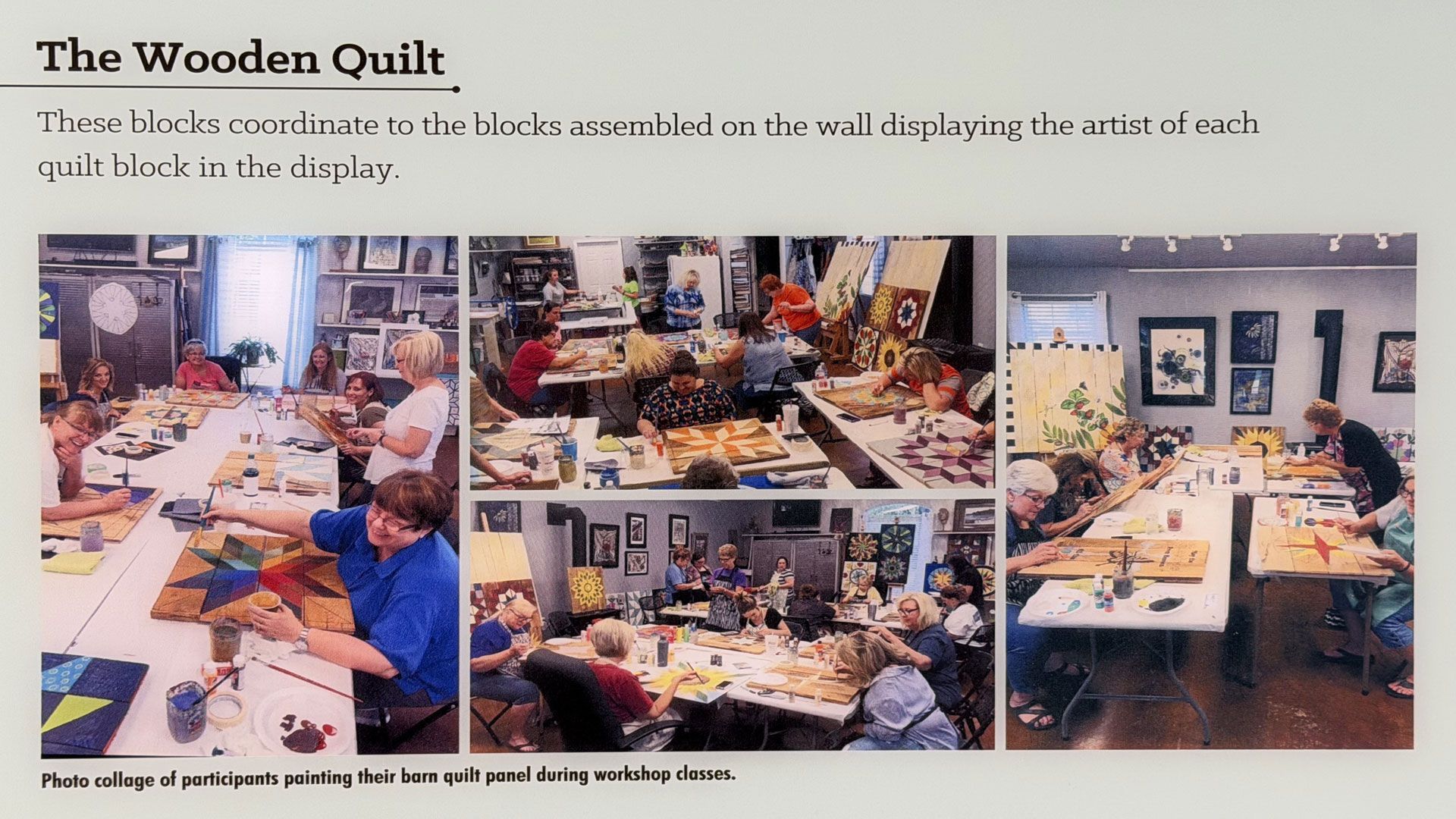 More than 75 community members from Miami and across the region came together to create the Barn Quilt on display at the Dobson Museum in Miami, OK.
