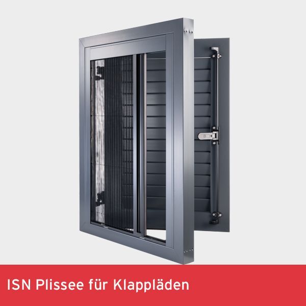 ISN Plissee für Klappläden