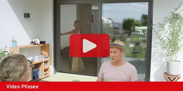 Video ISN Insektenschutz Plissee für Türen