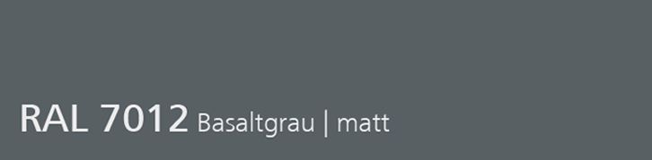 RAL 7012 Basaltgrau, matt