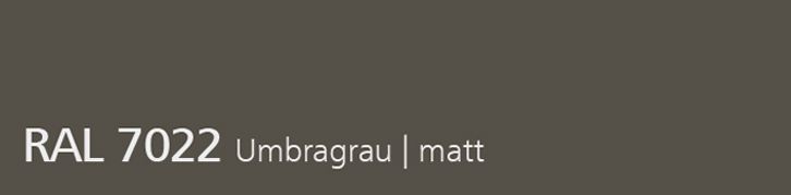 RAL 7022 Umbragrau, matt