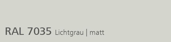 RAL 7035 Lichtgrau, matt