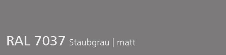 RAL 7037 Staubgrau, matt