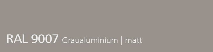 RAL 9007 Graualuminium, matt