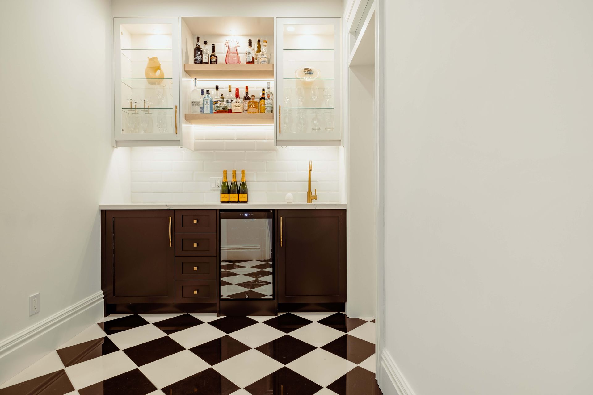 plumbing project in Kingston ON of residential bar sink