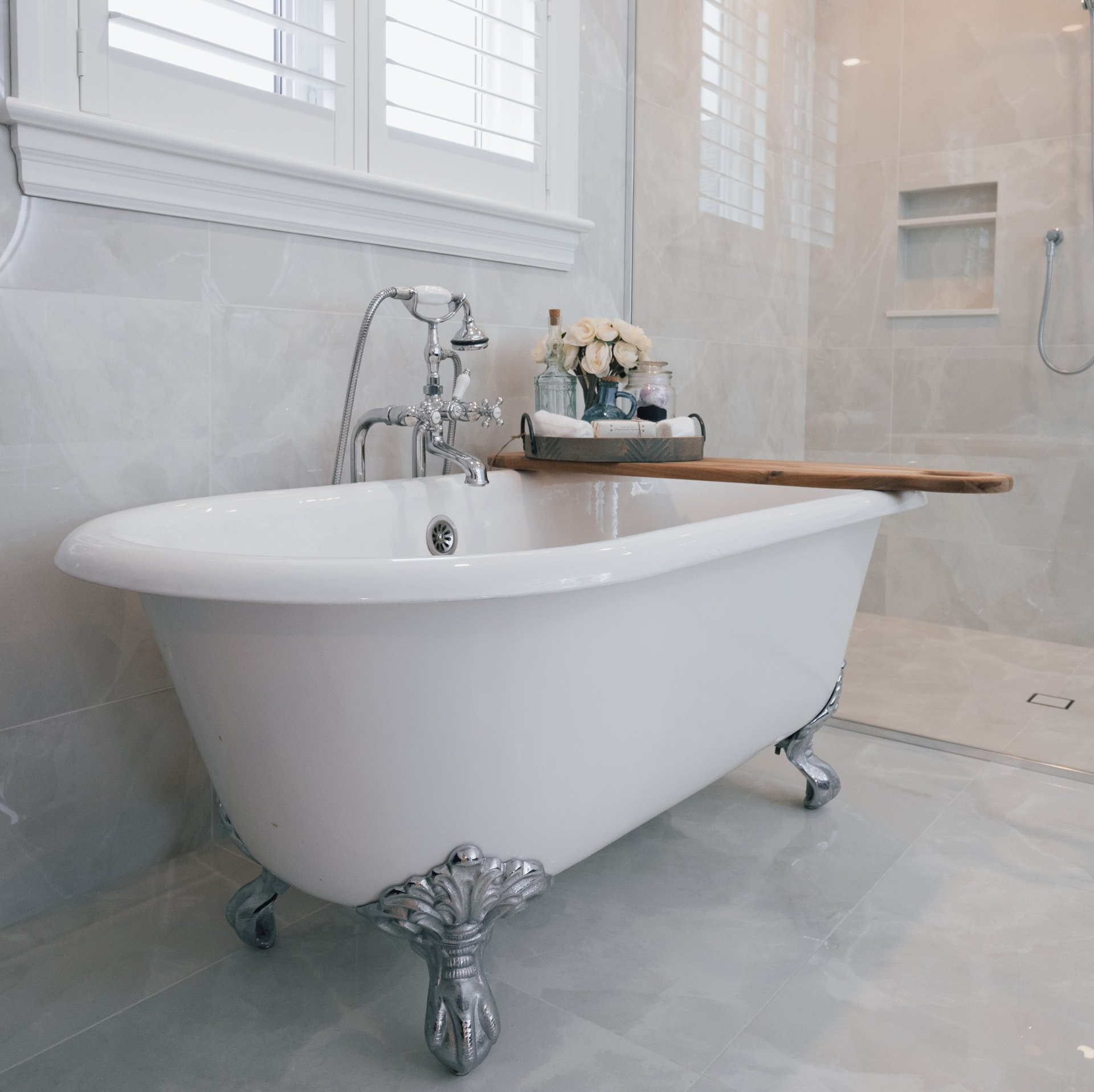 plumbing project in Kingston ON of residential bathtub