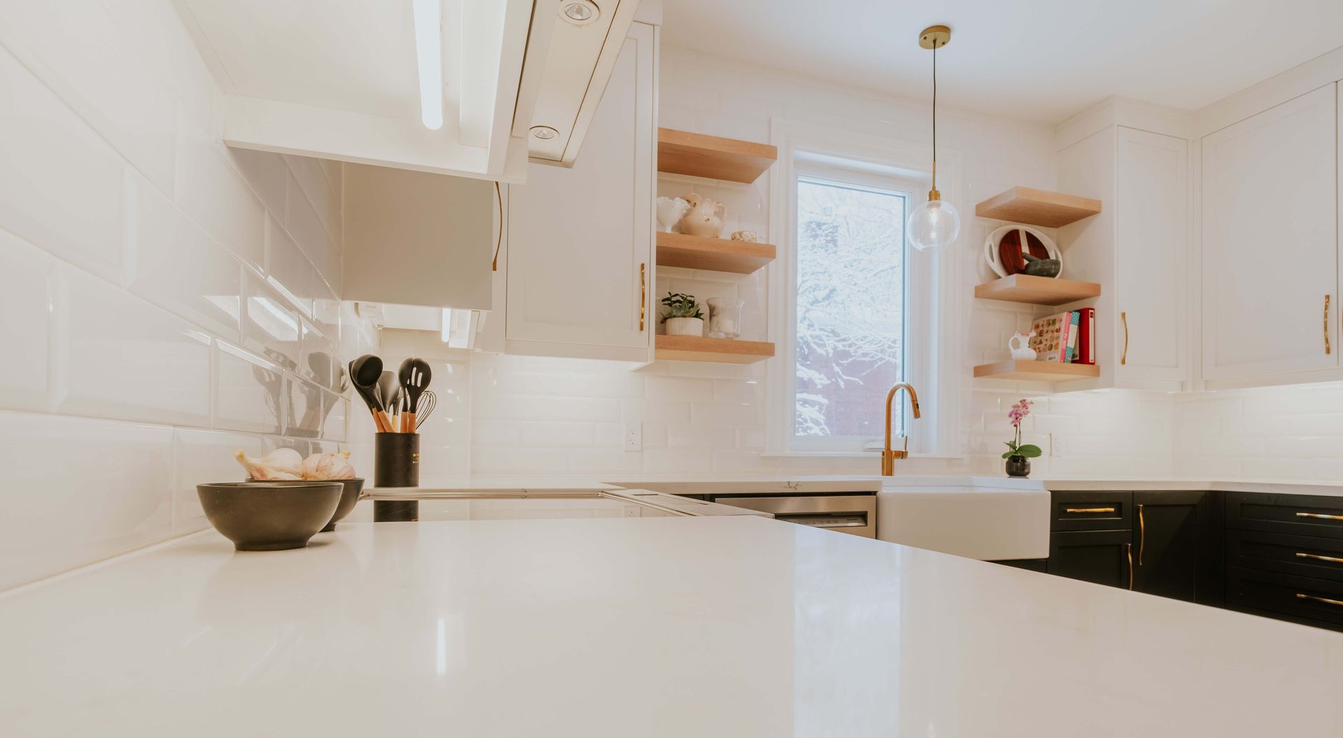 residential kitchen plumbing project in Kingston ON