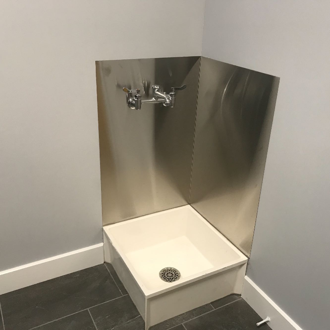 commercial plumbing project completed 