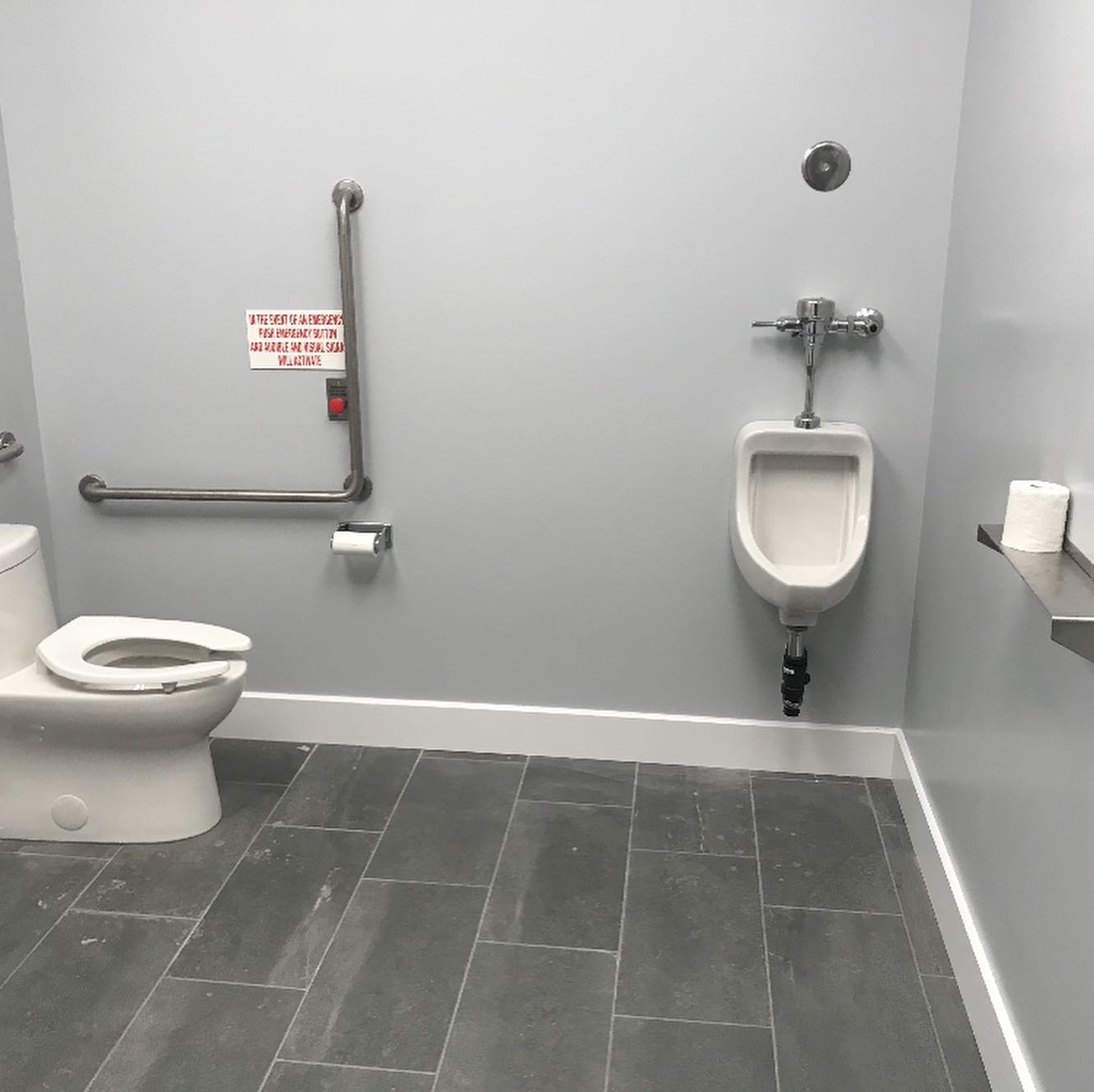 commercial plumbing project completed