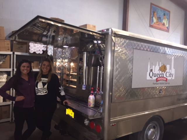 Coffee Truck Services — Two Happy People Taking Picture in Buffalo, NY