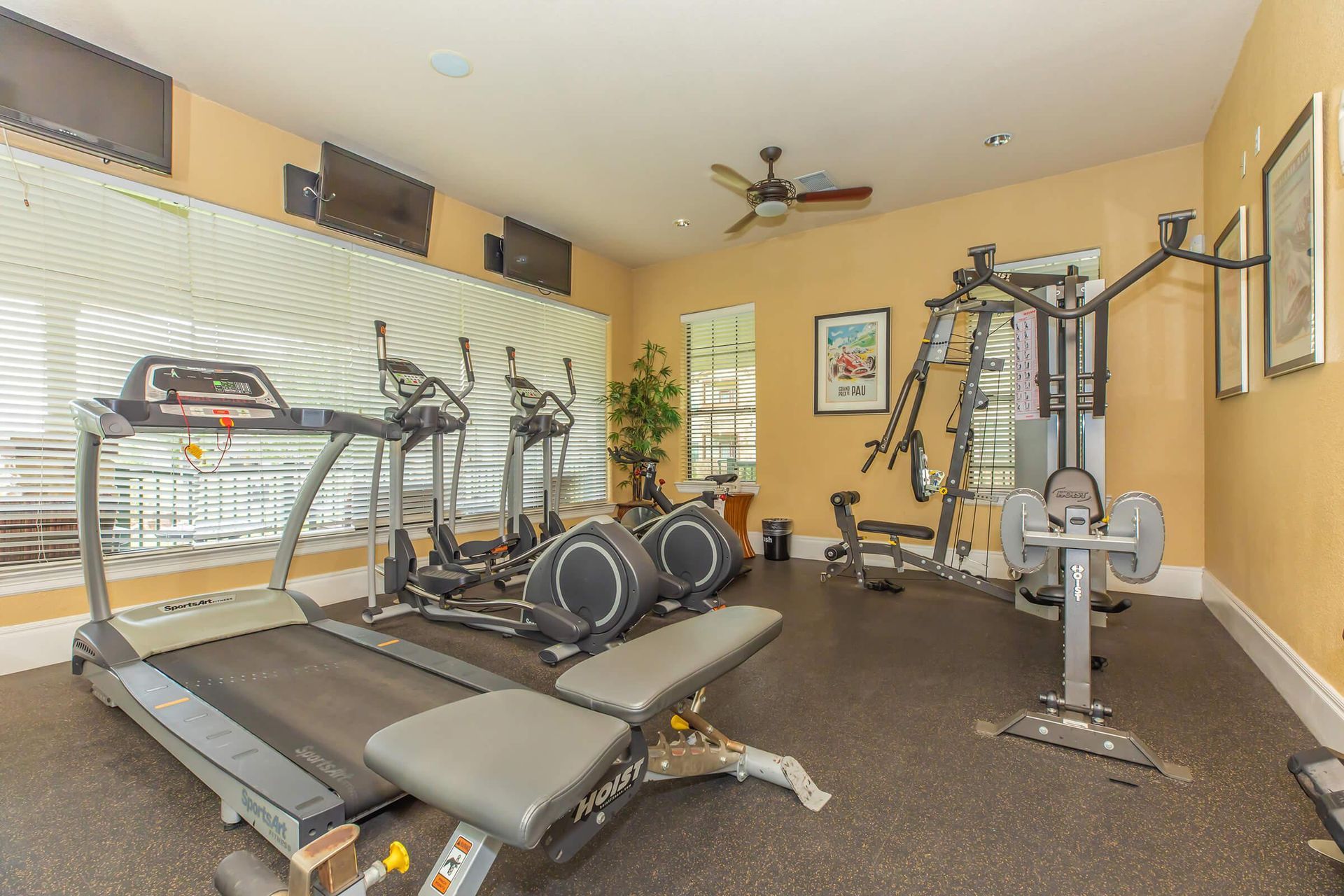 Fitness Center at The Plantation.