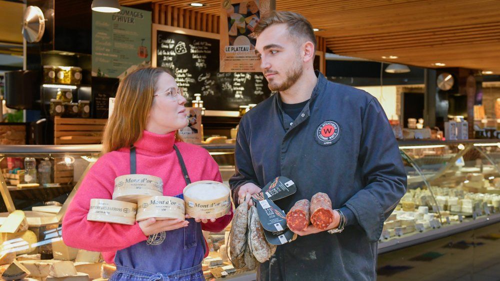 Découvertes à La Fromagerie De Julien Planchon Et à La Boucherie De Stéphane Wiotte 