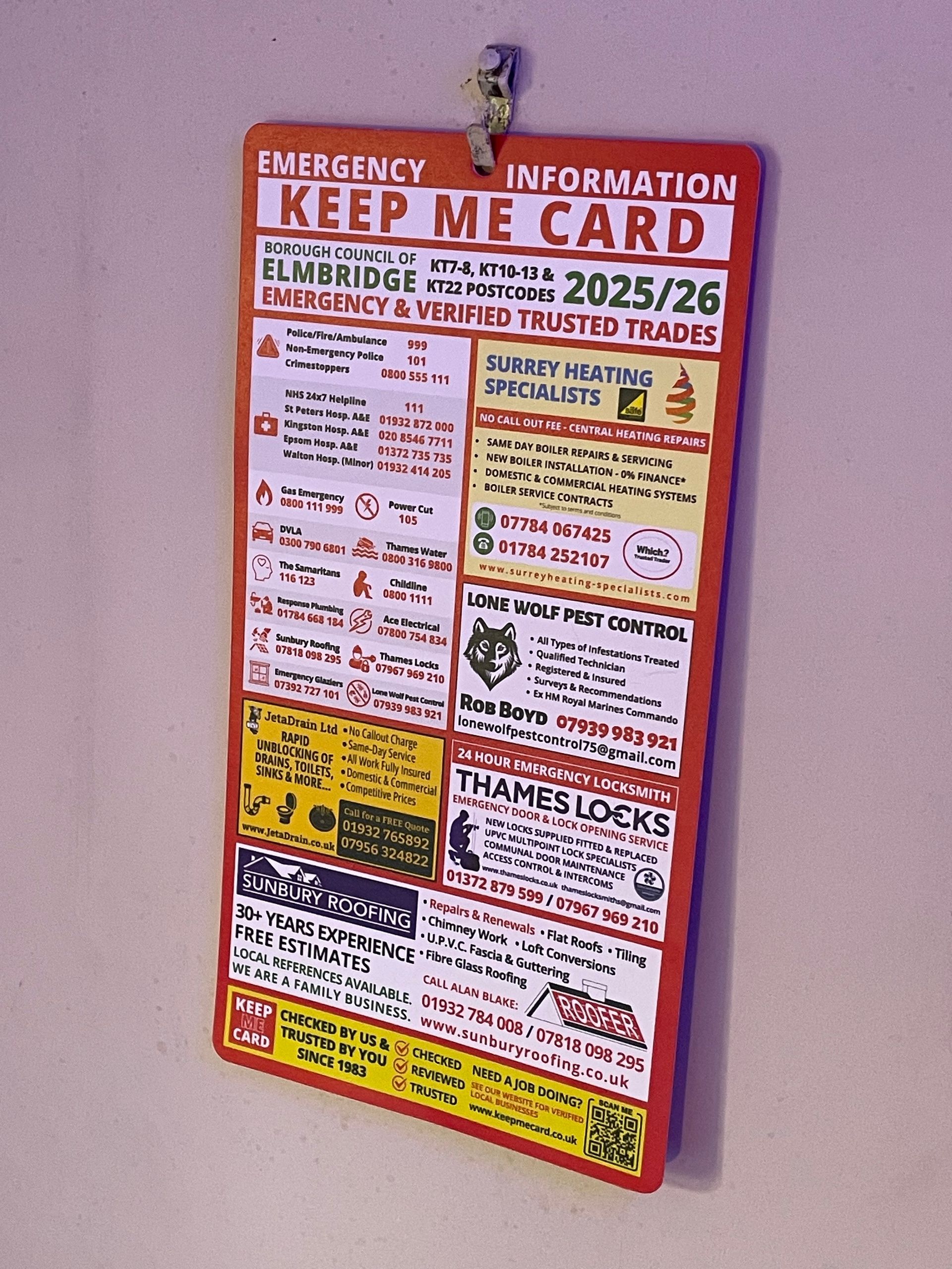 KEEP ME CARDS in Homes 2