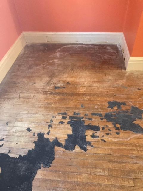 Damaged Wood Flooring — Rutland, MA — Gabe’s Hardwood Floors
