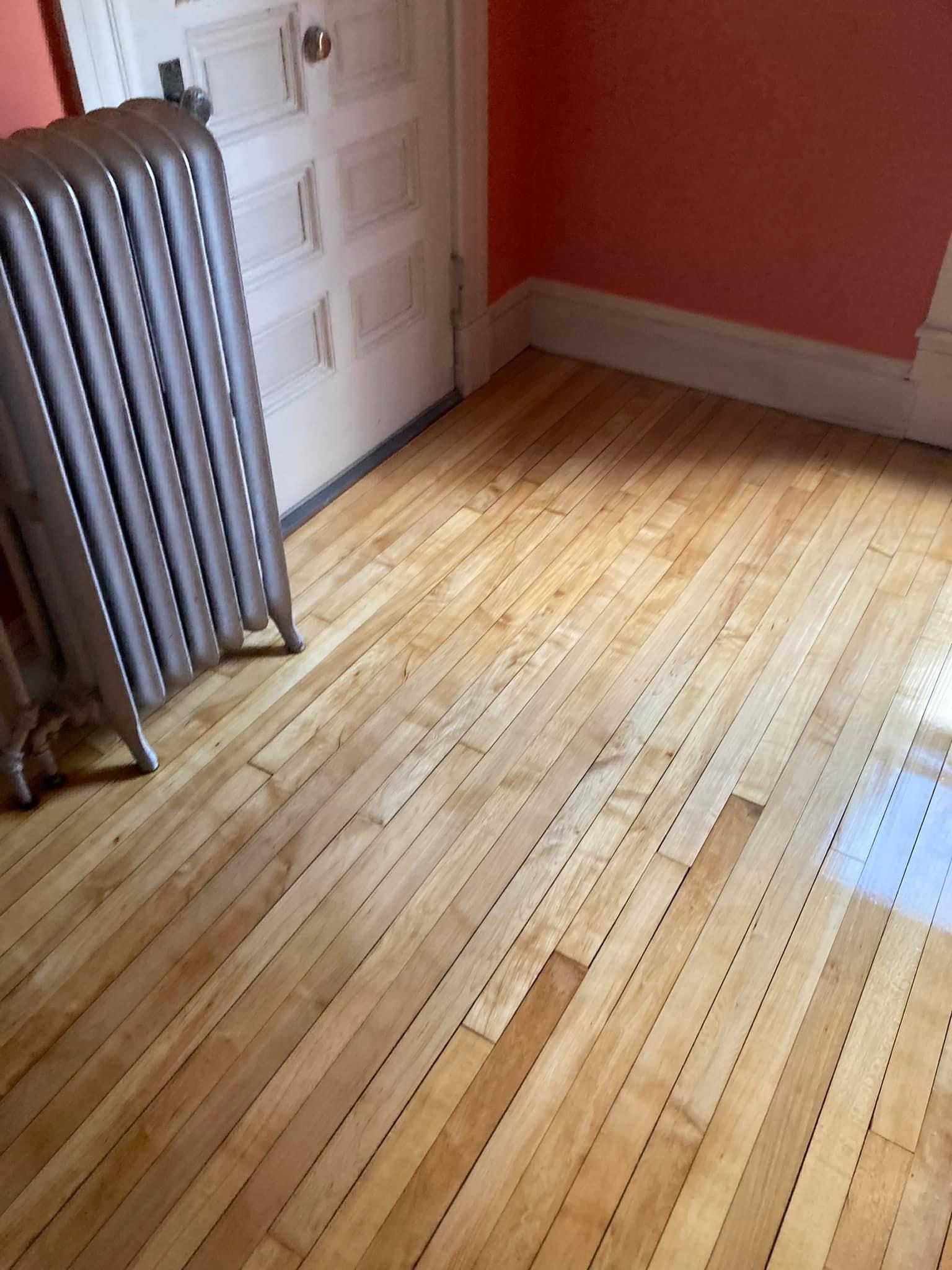 Repaired Wood Flooring — Rutland, MA — Gabe’s Hardwood Floors