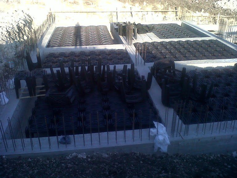 realizzazione fondamenta nuova costruzione