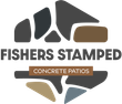 Fishers stamped concrete patios logo